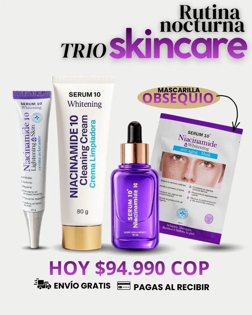 kit de Rutina completa niacinamia +obsequio
