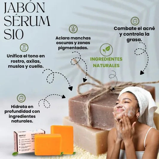 JABON SÉRUM  DESPIGMENTANTE KOJIC